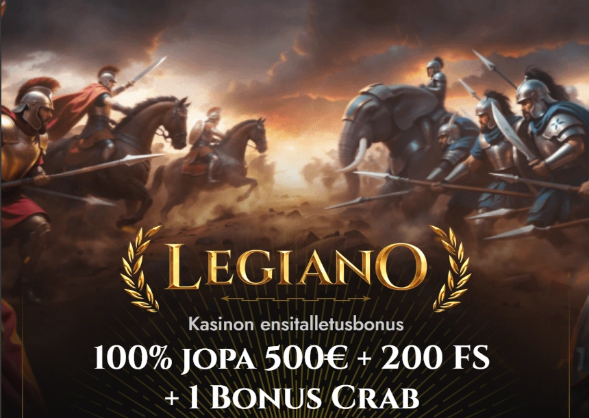 Legiano Casino Banner Mobile